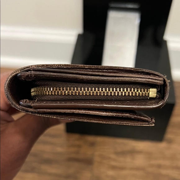 Louis Vuitton Damier Ebene Porte Monnaie Tresor Wallet - Picture 12 of 14